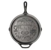 American Road Trip: 12 Inch Seasoned Cast Iron Skillet, Colorado