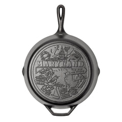 American Road Trip: 12 Inch Seasoned Cast Iron Skillet, Maryland