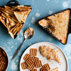 Heat-Treated 10 Ounce Triangular Cast Iron Mini Server