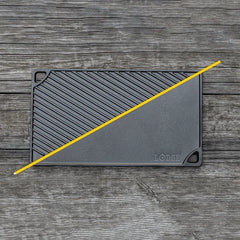 16.75 x 9.5 Inch Double Play Reversible Grill/Griddle