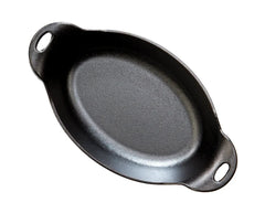 Heat-Treated 36 Ounce Oval Cast Iron Server 