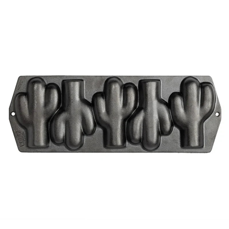 Seasoned Cast Iron Cactus Pan