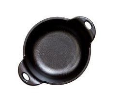 Heat-Treated 12 Ounce Cast Iron Mini Serving Bowl 